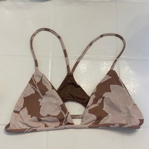 Acacia swimwear top, size small